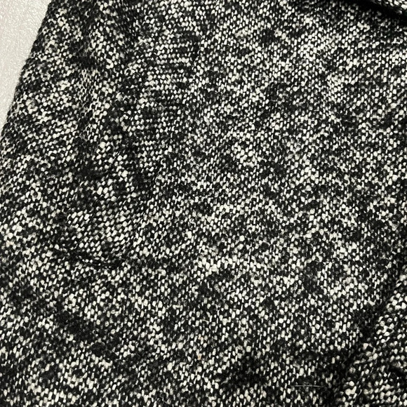 [XS]Babaton Gray Belt Trench Coat Herringbone Belted Coat - Picture 5 of 12